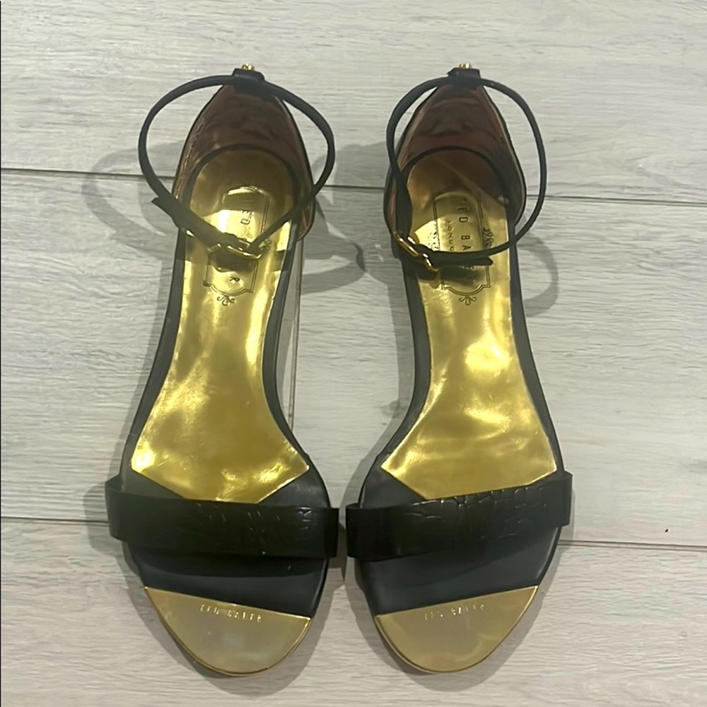 Ted Baker Flat Ankle Strap Sandal